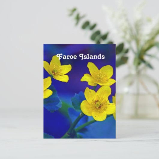 Färöer Postkarte (Stehend Vorderseite)