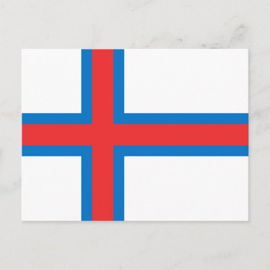 Färöer Postkarte (Vorderseite)