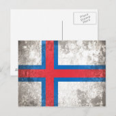 Färöer Postkarte (Vorne/Hinten)