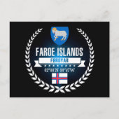 Färöer Postkarte (Vorderseite)