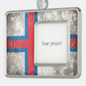 Färöer Rahmen-Ornament Silber (Links)