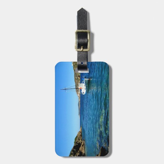 Färöer - Sifnos Gepäckanhänger (Vorderseite vertikal)