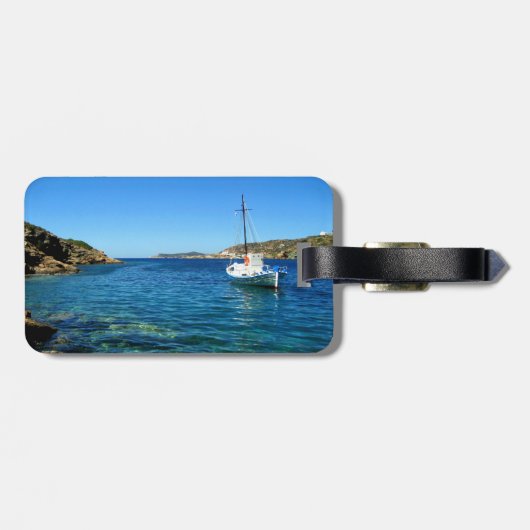 Färöer - Sifnos Gepäckanhänger (Rückseite horizontal)