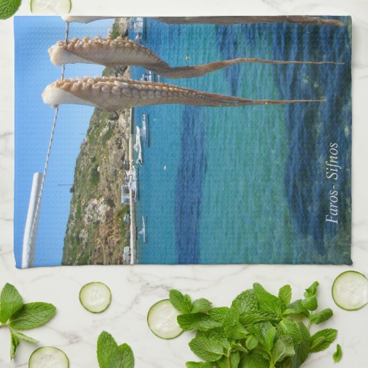 Färöer - Sifnos Küchentuch (Gefaltet)