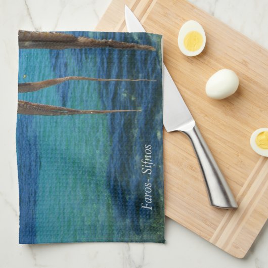 Färöer - Sifnos Küchentuch (Viertel Falte)