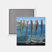 Färöer - Sifnos Magnet (Vorderseite/Rückseite)