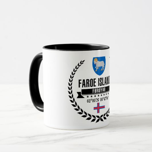 Färöer Tasse (Vorderseite Links)