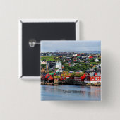 Färöer (Torshavn) Button (Vorne & Hinten)