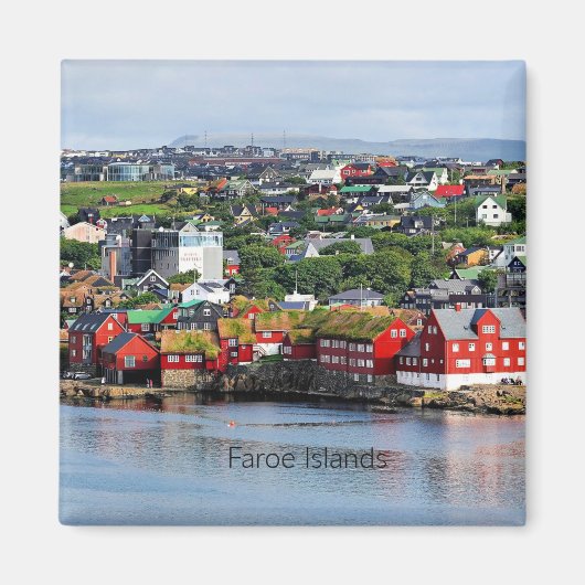 Färöer (Torshavn) Magnet (Vorne)