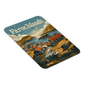 Färöer Vintag Magnet (Rechte Seite)