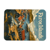 Färöer Vintag Magnet (Horizontal)