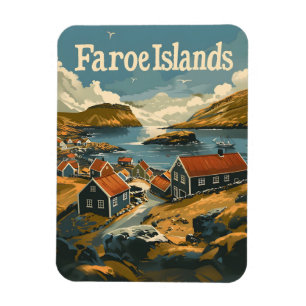 Färöer Vintag Magnet