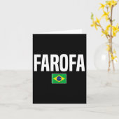 Farofa Brasilien Karte (Gelbe Blume)