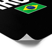 Farofa Brasilien Poster (Ecke)