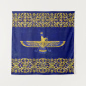 Farohar - faravahar - Fravashi Wandteppich (Vorderseite)