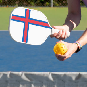 Färöisches Wappen (DÄNEMARK) Pickleball Schläger