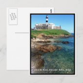 Farol da Barra-Salvador-Bahia-Brasil Postkarte (Vorne/Hinten)