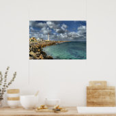 Farol - Insel Culatra Poster (Küche)