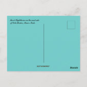 Farol Lighthouse in Dili Timor Leste Postkarte (Rückseite)