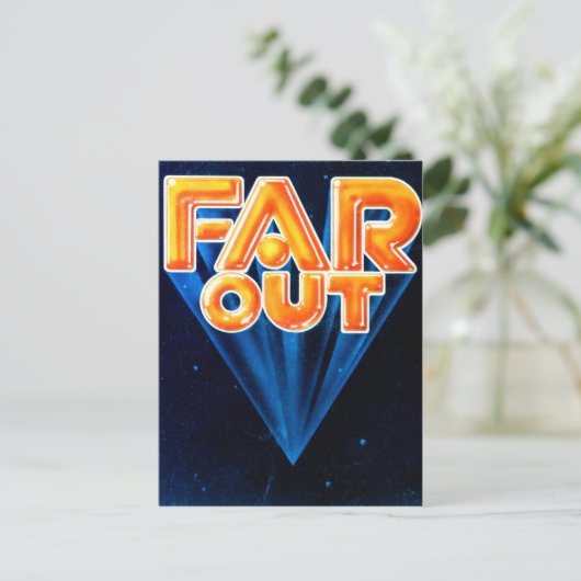 FarOut1 Postkarte (Stehend Vorderseite)