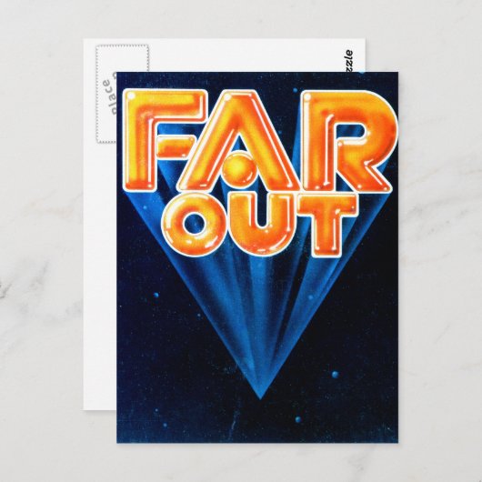 FarOut1 Postkarte (Vorne/Hinten)