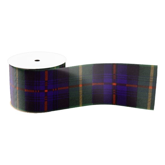Farquarson Clan karierter schottischer Tartan Ripsband (Spule)