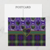 Farquarson Scottish Tartan Postkarte (Vorne/Hinten)