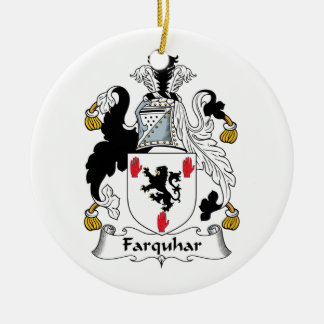 Farquhar Familienwappen Keramikornament