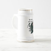Farquharson Clan Abzeichen Stein Bierglas (Vorderseite Links)