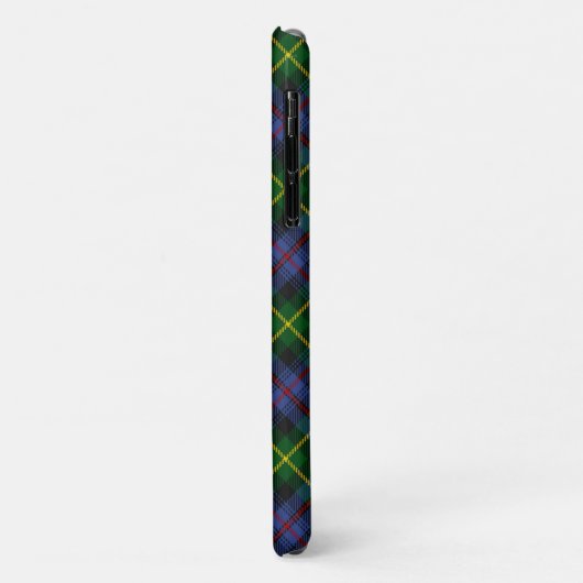 Farquharson Clan Abzeichen & Tartan Phone Case (Hinten/Links)