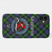 Farquharson Clan Abzeichen & Tartan Phone Case (Rückseite (Horizontal))