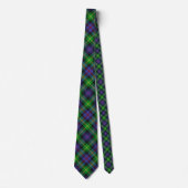 Farquharson-Clan-Tartan Krawatte (Vorderseite)