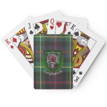 Farquharson schottischer Clan-Tartan und -Wappen