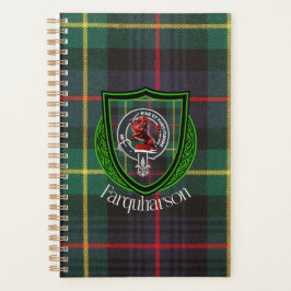 Farquharson Schottischer Clan Tartan & Wappen Planer