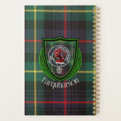 Farquharson Schottischer Clan Tartan & Wappen Planer (Rückseite)