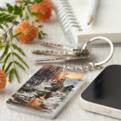 Farquharson - Silence of the Snow, fine art Schlüsselanhänger (Vorderseite rechts)