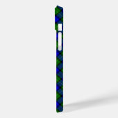 Farquharson tartan blau grün kariert Case-Mate iPhone hülle (Rückseite / Links)