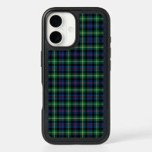 Farquharson Tartan Blue und Green Kariert