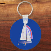 Farr 30 One Design Racing Sailboat Schlüsselanhänger (Vorderseite)