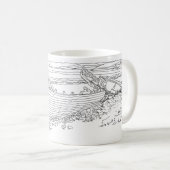Farr Bay Shipwreck Scotland Kaffeetasse (VorderseiteRechts)