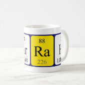 Farrah Periodenname Tasse (VorderseiteRechts)