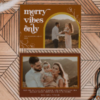 FARRAH Retro 70's Merry Vibes Arch Foto Weihnachte