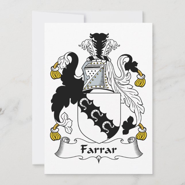 Farrar Familienwappen (Vorderseite)