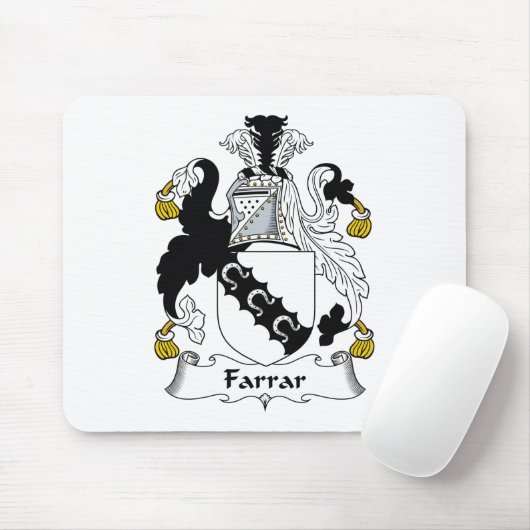 Farrar Familienwappen Mousepad (Mit Mouse)