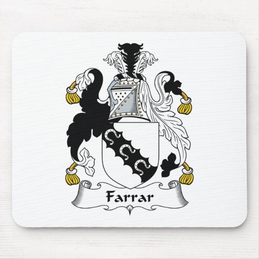 Farrar Familienwappen Mousepad (Vorne)