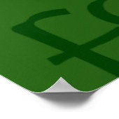 Farrell Clan Motto Poster Print (Ecke)