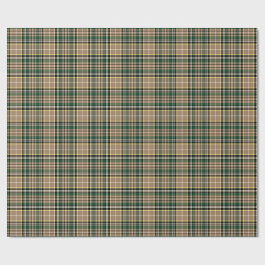 Farrell Clan Tartan Irish Kariert Pattern Geschenkpapier (Flach)