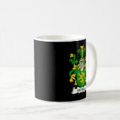 Farrell Coat of Arms Familienwappen Kaffeetasse (VorderseiteRechts)