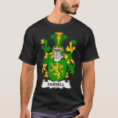 Farrell Coat of Arms Familienwappen T-Shirt (Vorderseite)