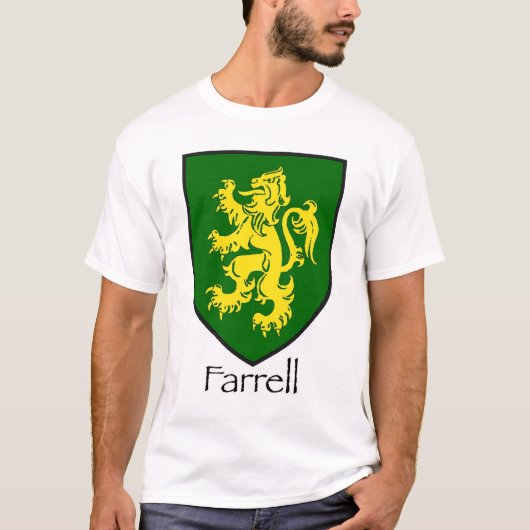 Farrell Familienschild T-Shirt (Vorderseite)
